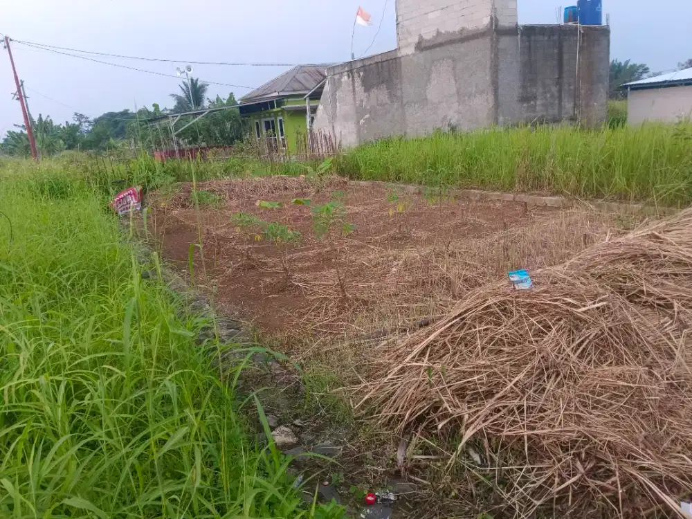 Di jual tanah kavling cocok buat hunian air 5 meter keluar air