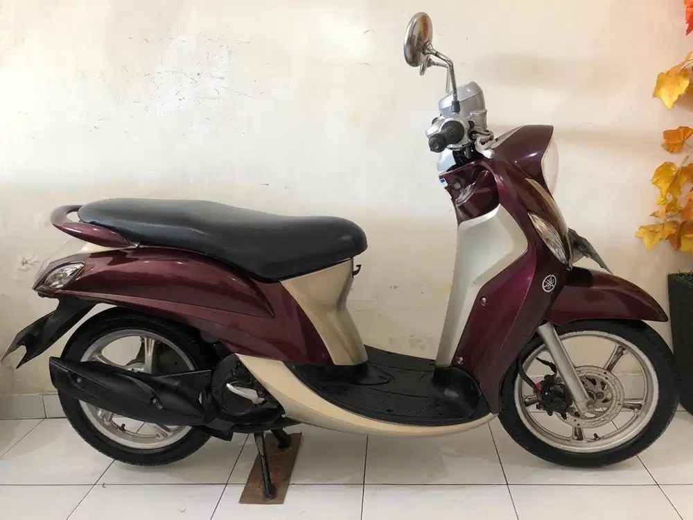 Yamaha Fino Th.2014 ungu!!