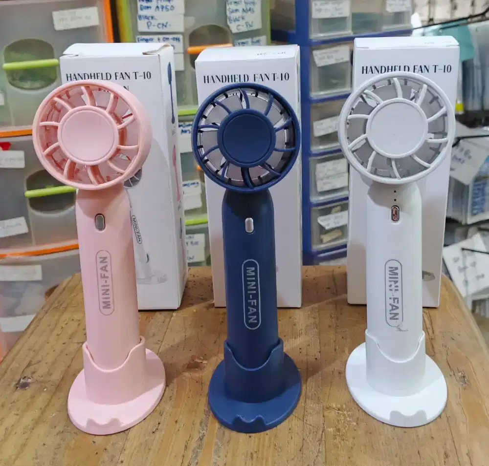 Kipas mini HANDHELD DAN T-10 MINI FAN