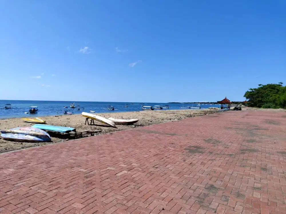 Di jual Lahan tanah premium dan Strategis loss pantai lokasi di Tanjung Benoa nusadua Bali