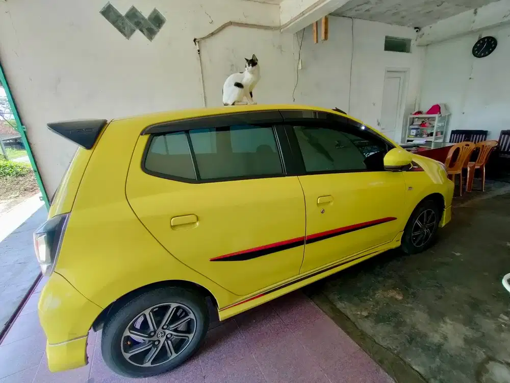 Toyota Agya 2021 Bensin kuning tipe tertingg