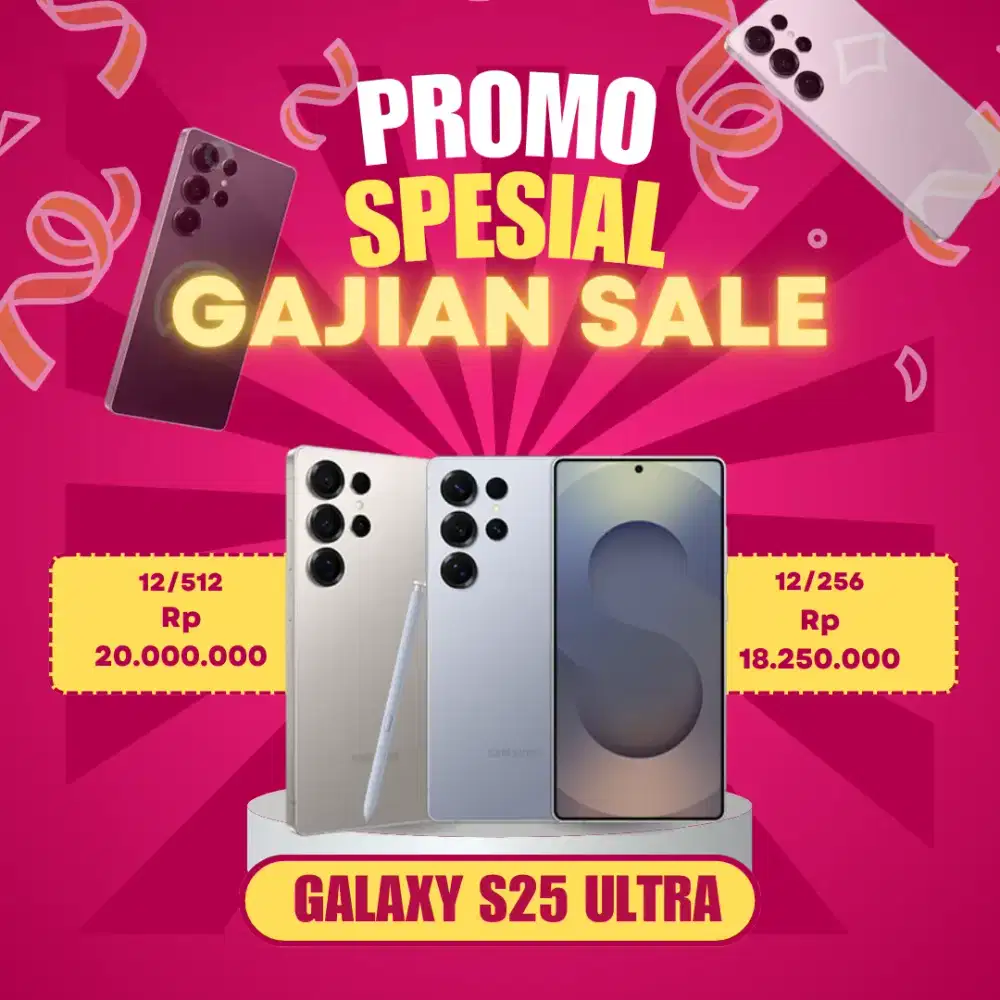 Samsung Galaxy S25 Ultra 12/256 Harga Promo Akhir Bulan