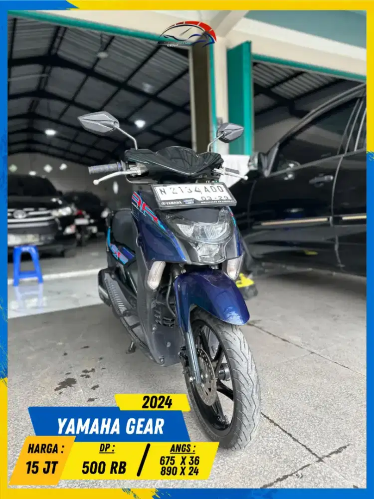 YAMAHA GEAR 2024 MONGGO READY MASZEHH HIKMAH MOTOR KEPUH MALANG