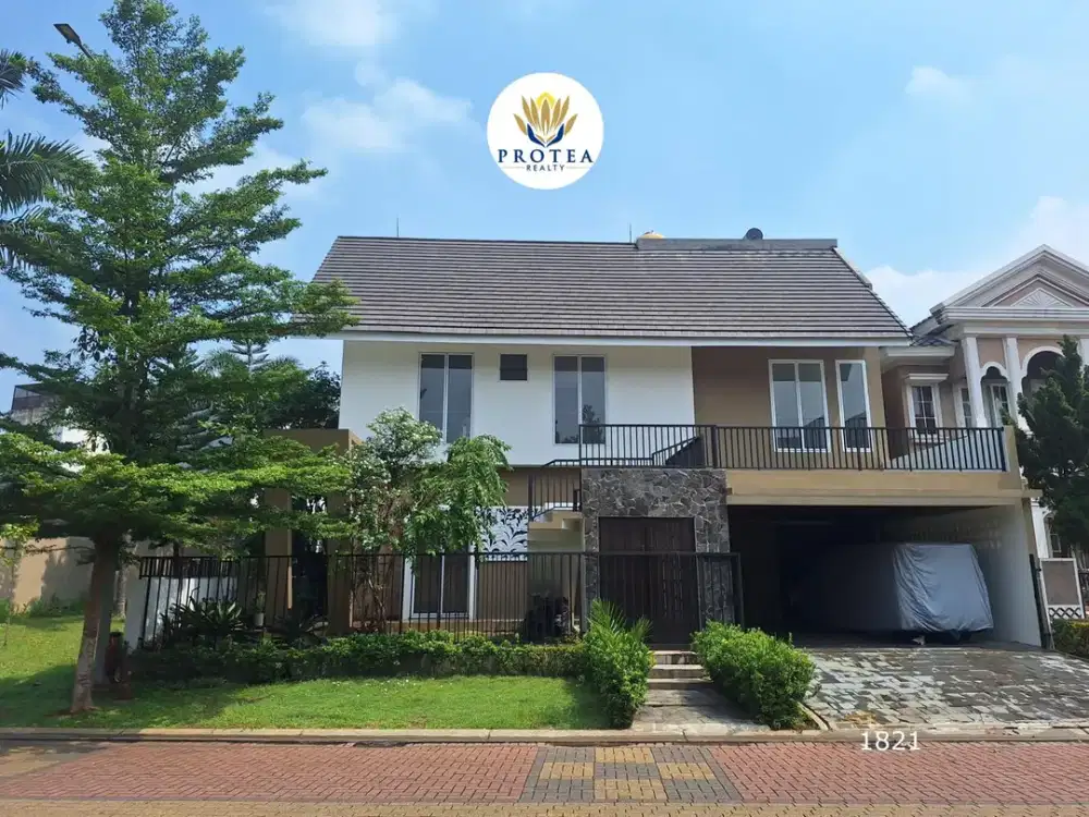 Rumah Besar di Boulevard Kawasan Delatinos, BSD