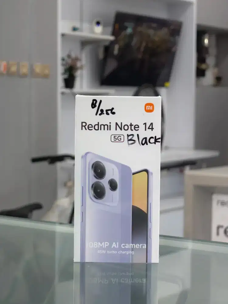 Xiaomi Redmi Note 14 5G 8/256GB (new) *BISA COD/DIANTAR #FASTRESPON WA