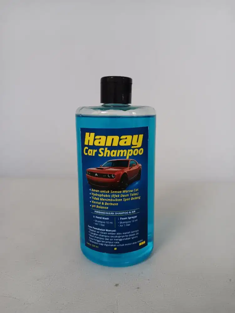 Shampoo mobil dan sepeda motor wax