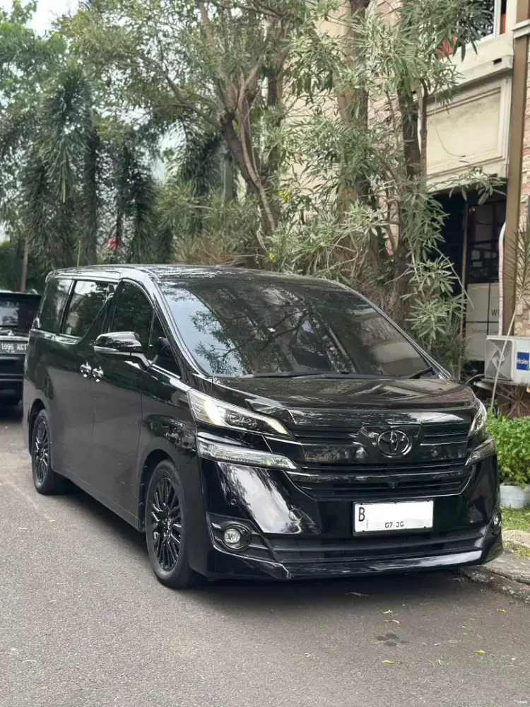 Dijual Vellfire 2017 G ATPM kondisi sangat terawat siap pakai