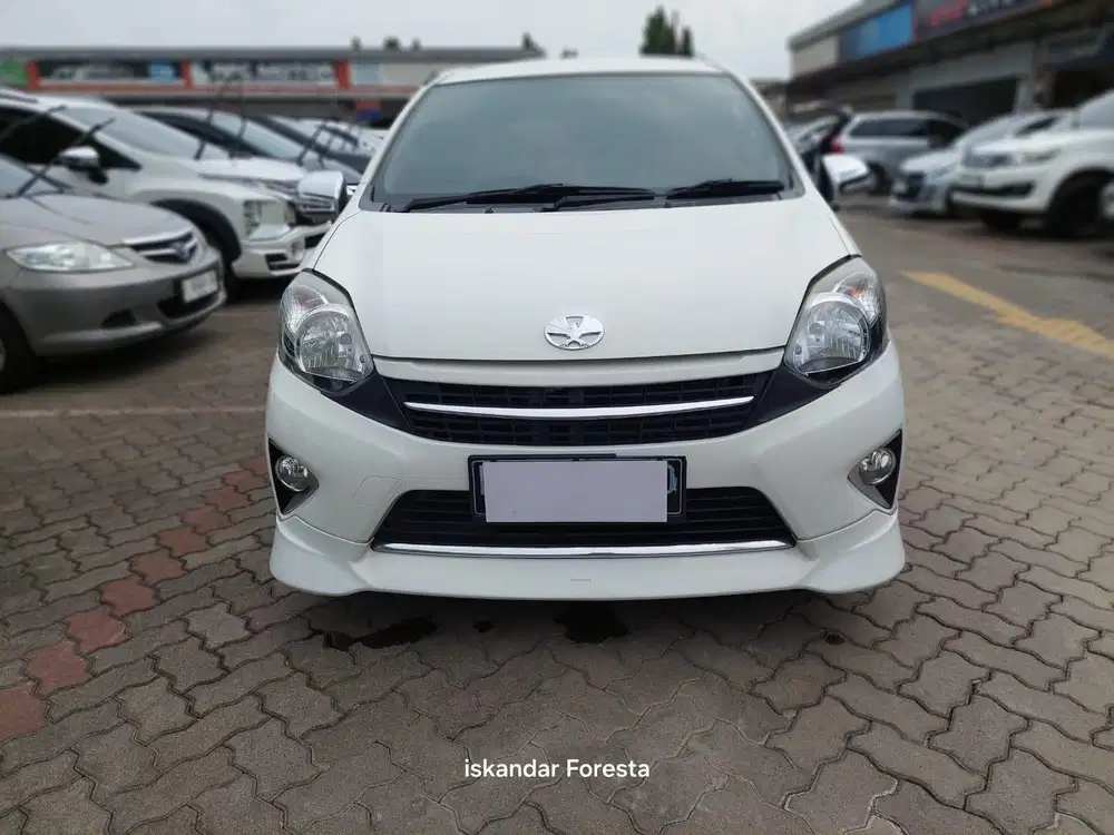 Agya1,0TrdAt'16 Dp10jt Tgn1 Pjk pjng Service record toyota Siap pakai