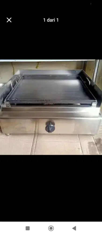 Kompor Gas Wajan Datar