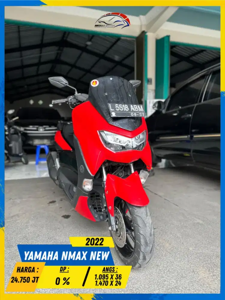 YAMAHA NMAX NEW 2022 PLAT L CIAMIK MASZEHH HIKMAH MOTOR KEPUH MALANG