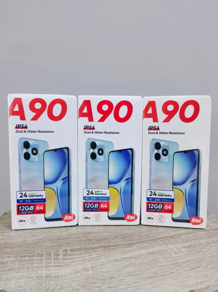Itel A90 4/64GB (new) *Garansi Resmi 1 Tahun