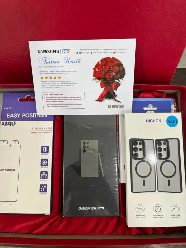 Samsung S24 Ultra 12/256GB - Unit segel - Garansi SEIN