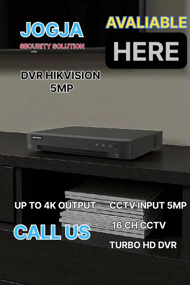 dvr hikvision 5mp, solusi rekaman jernih