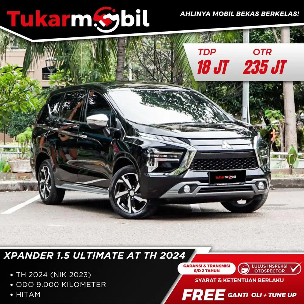 [BERGARANSI] MITSUBISHI XPANDER ULTIMATE 1.5 MATIC TAHUN 2023/2024 LOW