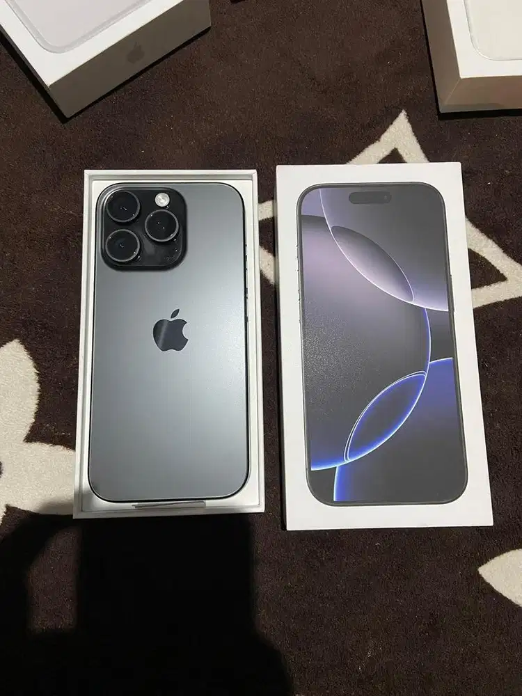 iPhone 16 Pro 128GB iBox Hitam
