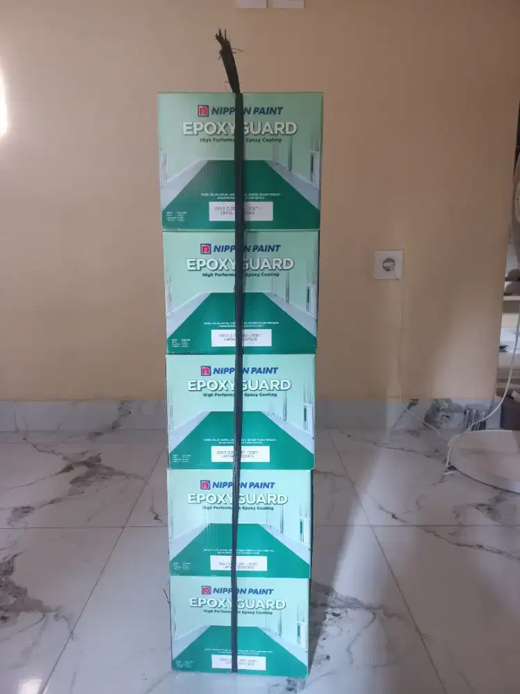 Cat Epoxy merk Nippon baru warna grey abu abu