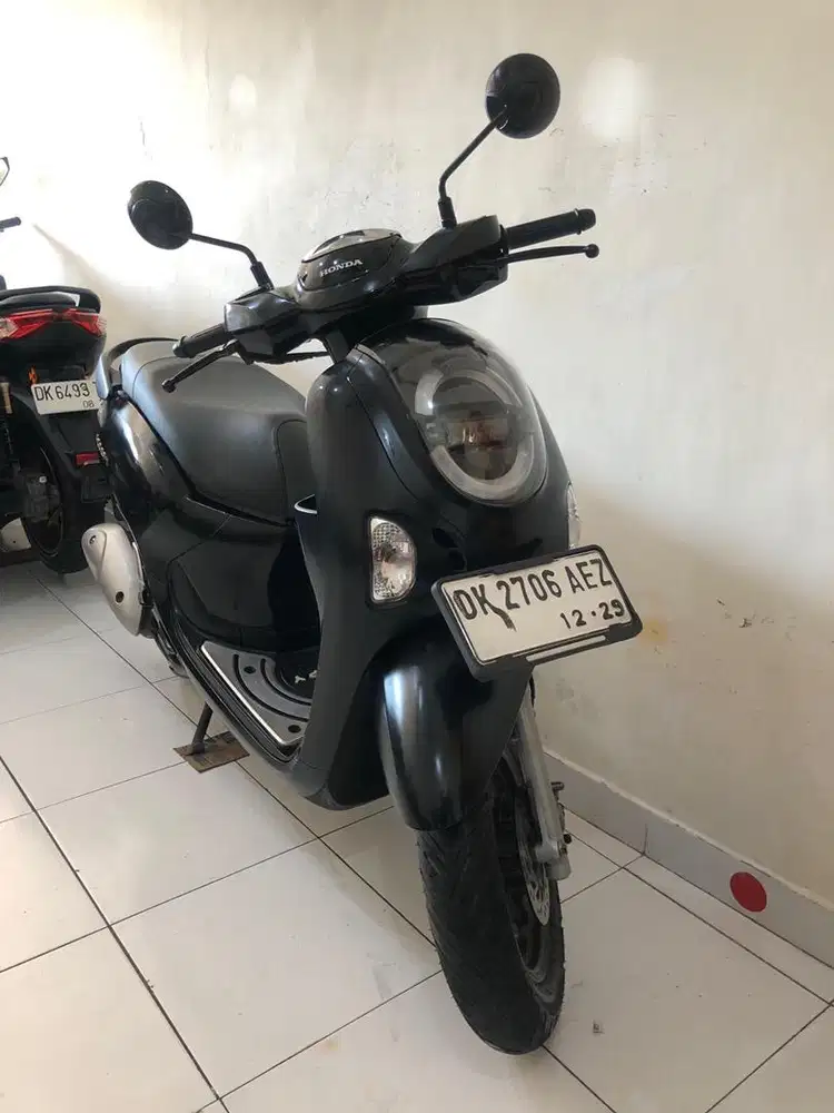 Honda Scoopy Th.2024 hitam!!