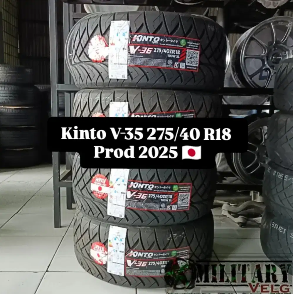 Kinto V-36 275/40 R18 prod 2025
