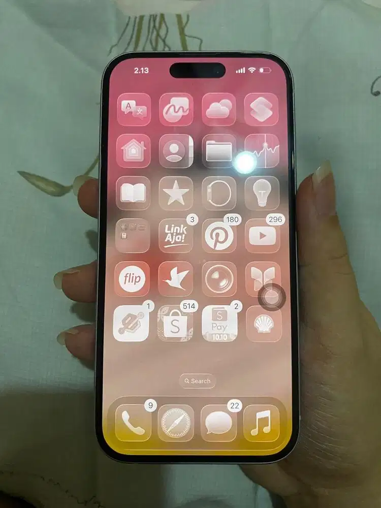 iPhone 15 128GB Blue iBox (Garansi Aktif sampai April 2026)