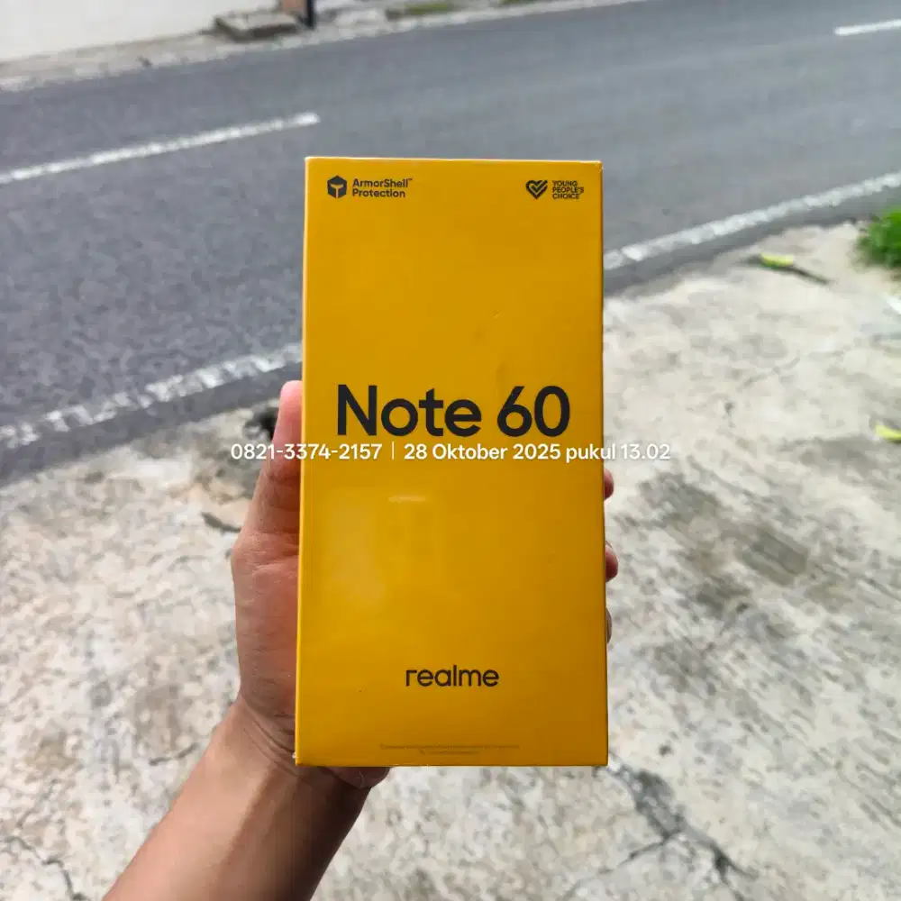 Realme Note 60 4/64 Baru