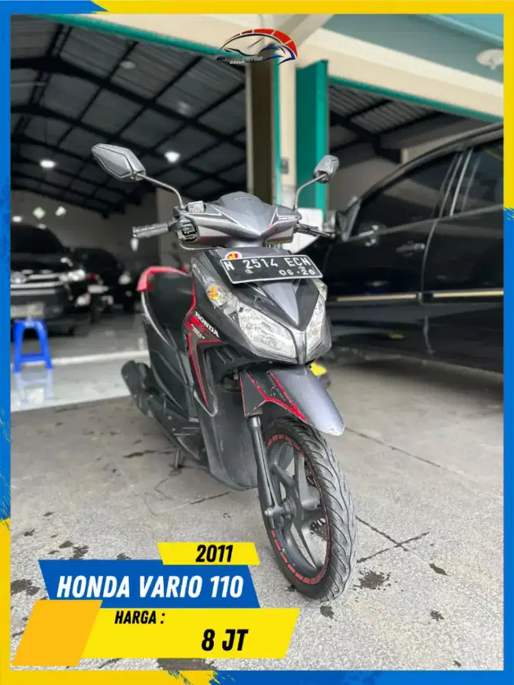 HONDA VARIO 110 2011 SIAP PANTAU BOSSKU HIKMAH MOTOR KEPUH MALANG
