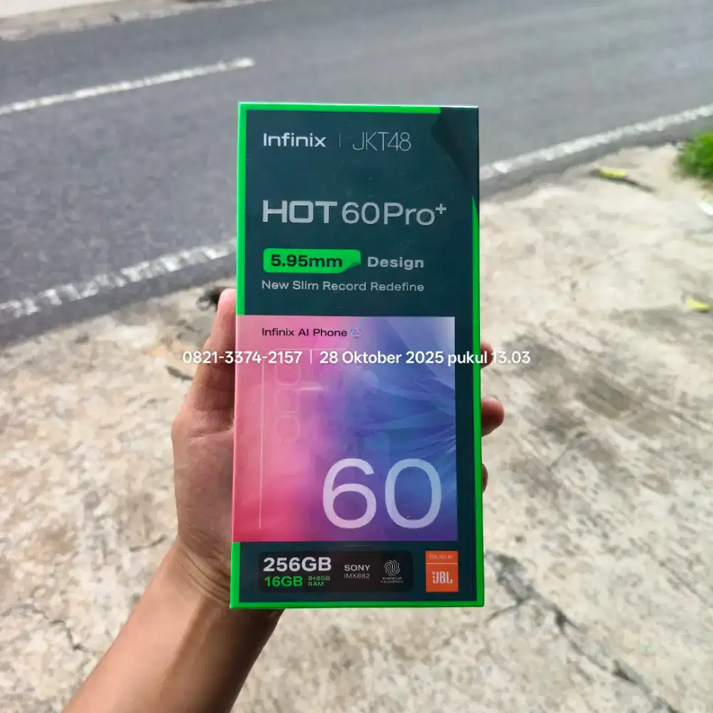 Infinix Hot 60 Pro+ 8/256 Baru