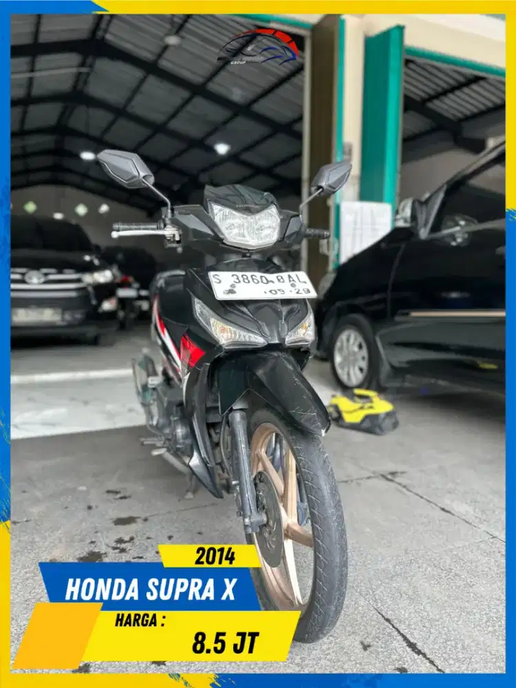 HONDA SUPRA X 2014 PLAT S MURAH CIAMIK HIKMAH MOTOR KEPUH MALANG