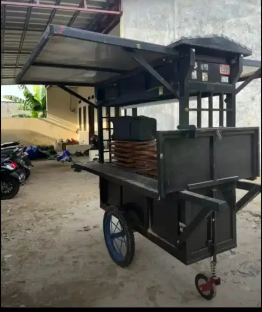 gerobak angkringan dgn penutup