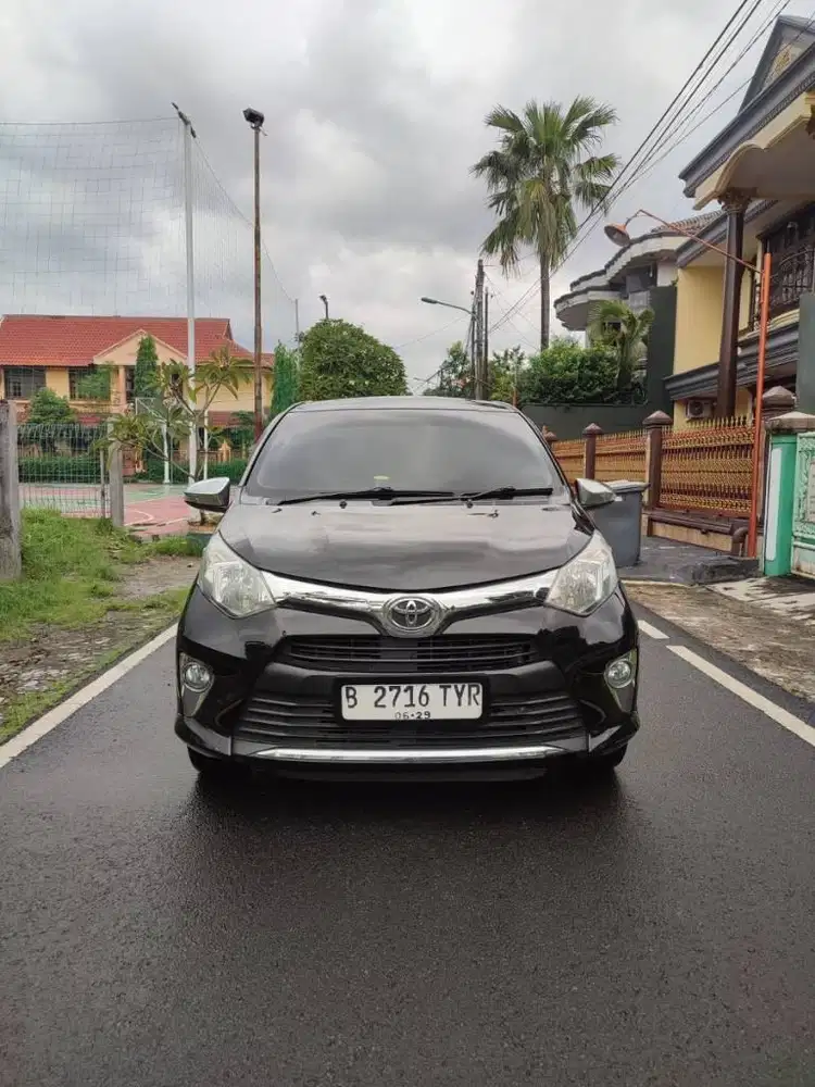 Toyota calya G 1.2 at metic th 2019 hitam nopol genap jakarta timur