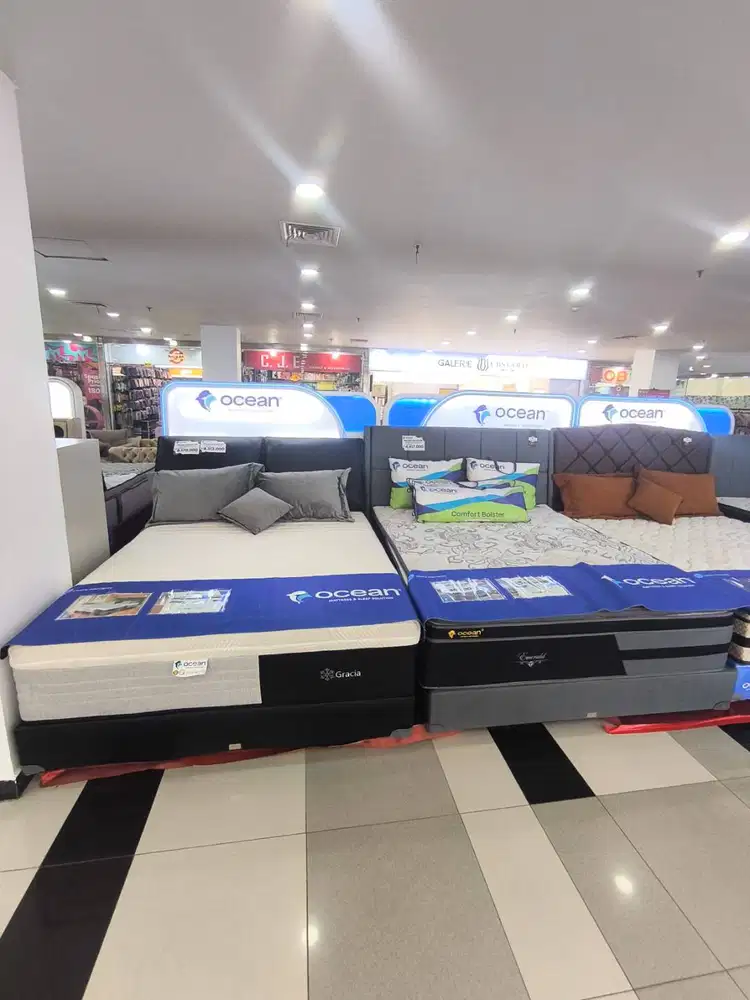 Promo springbed kasur ocean bisa cicilan tanpa DP dengan bunga 0% flat