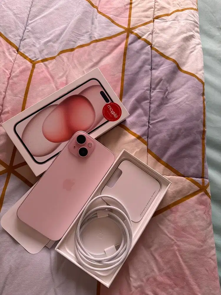 Iphone 15 128GB Pink Second