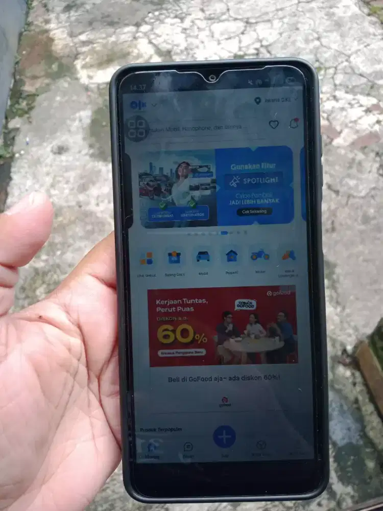 Samsung a07 mulus ram 4/64