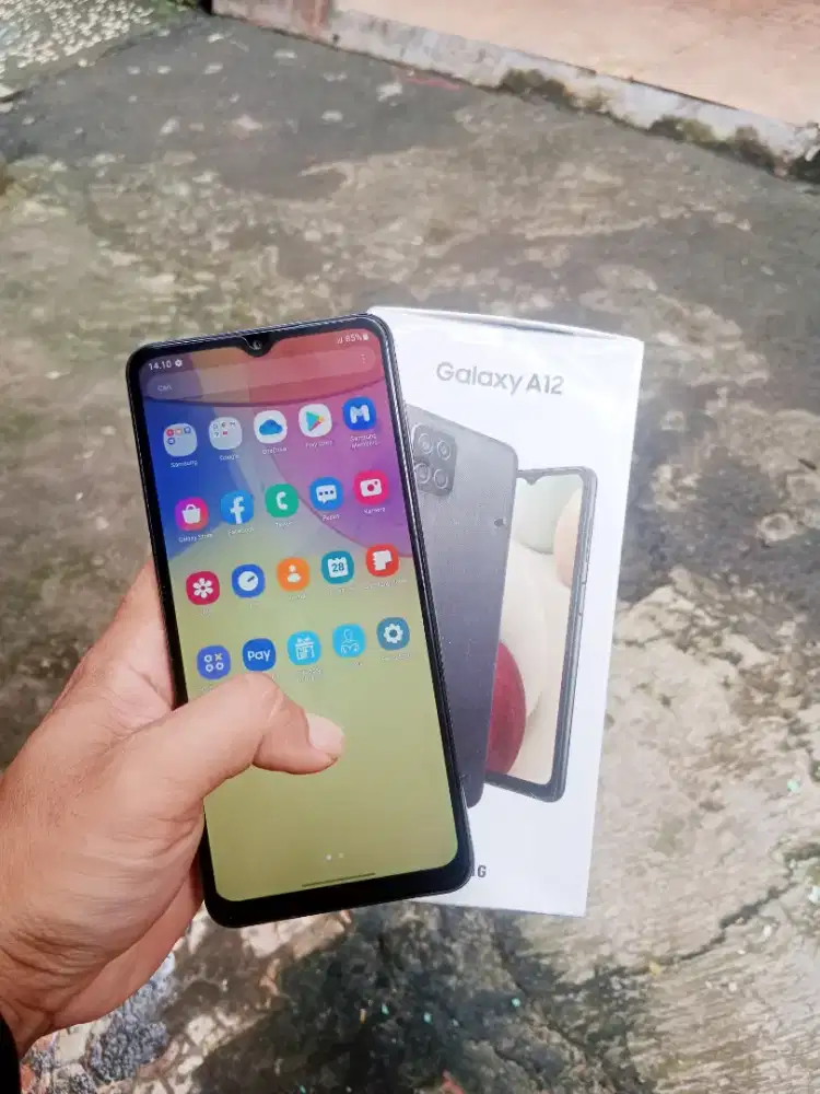 SAMSUNG A12 RAM 6+6/128GN FULLSET
