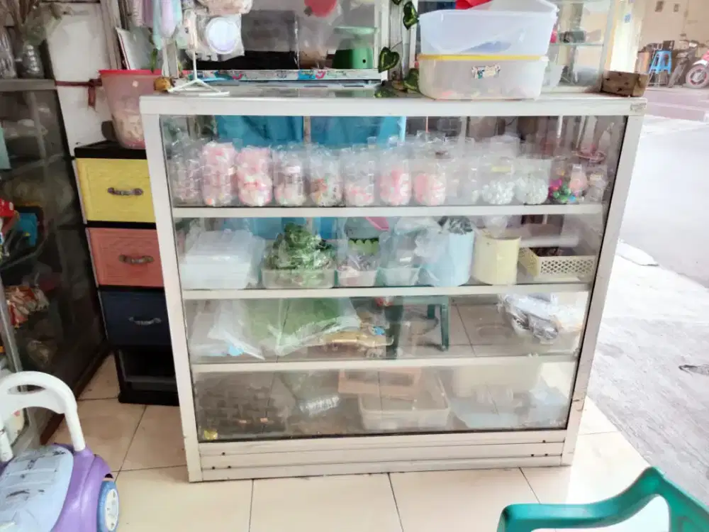 Etalase 1m 1,25m susun