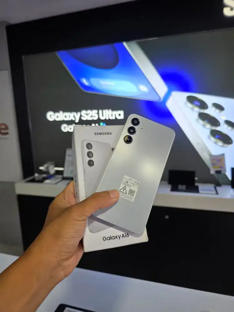 JUAL SECOND SAMSUNG A16 LTE LIKE NEW !!!