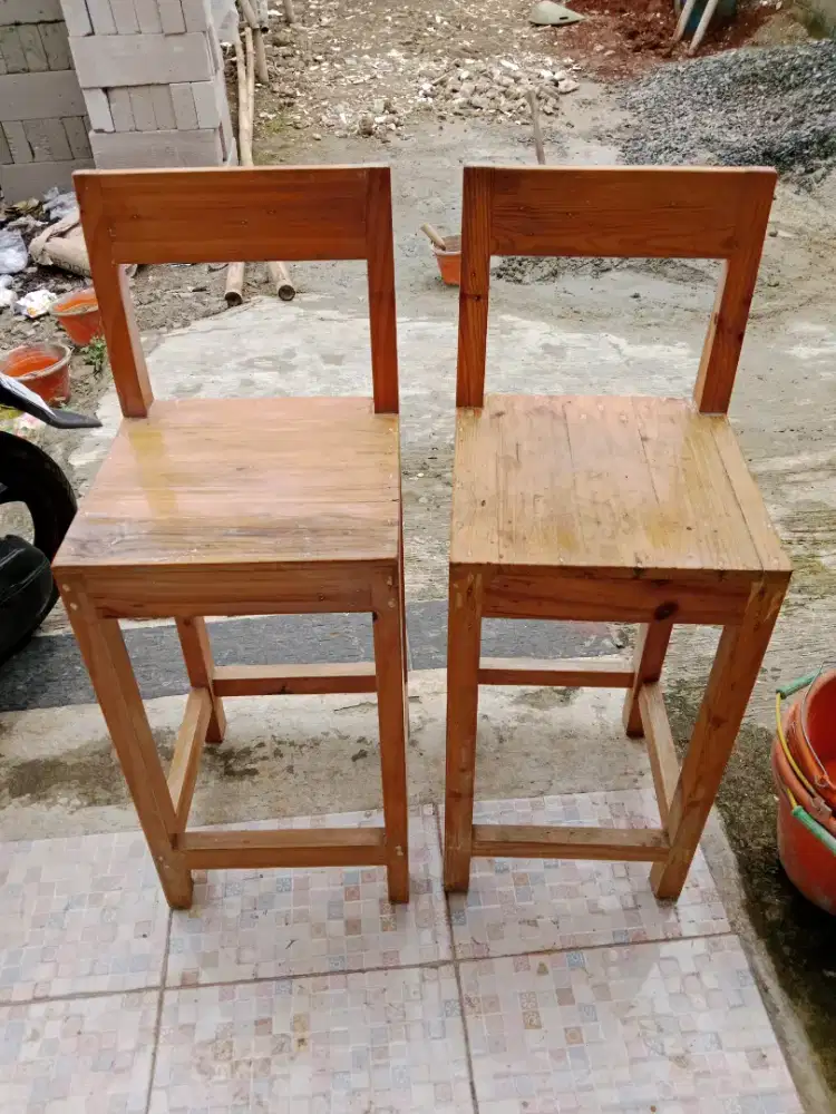 Kursi jati belanda dan sofa busa