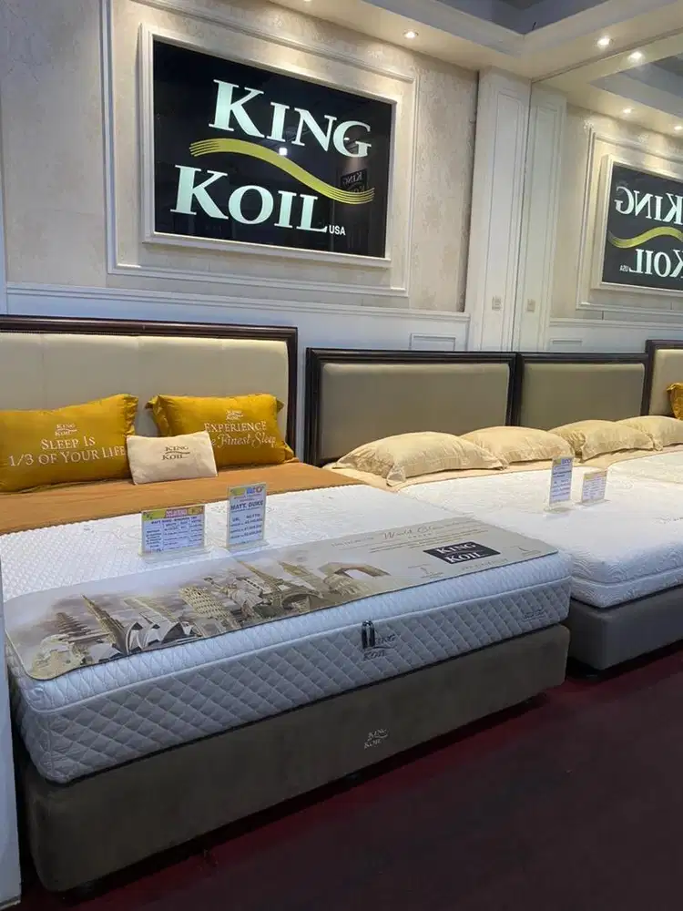 KASUR SET KING KOIL 160-HARGA TERMURAH