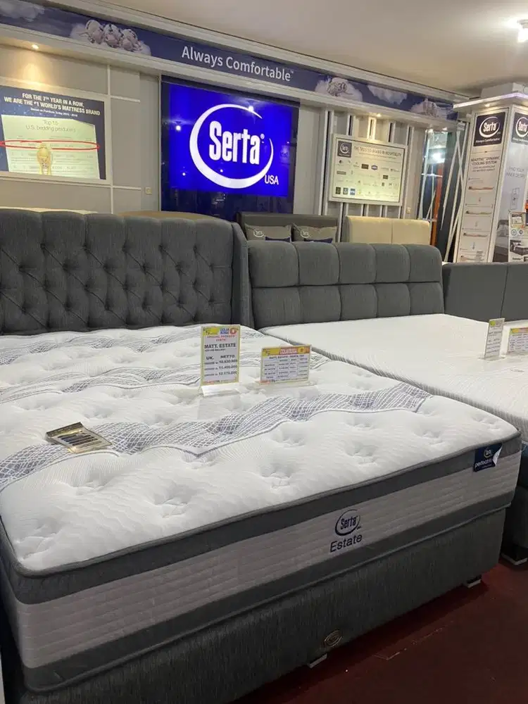 KASUR SET SERTA 160-HARGA TERMURAH