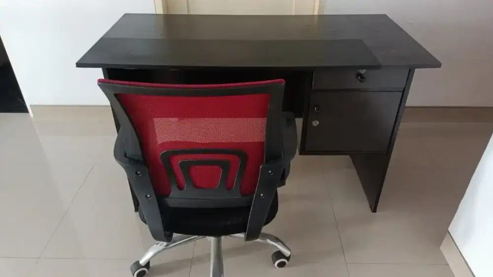 Meja + kursi roda set