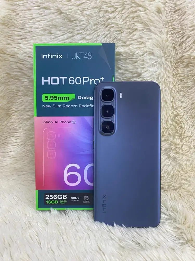 Infinix Hot 60 Pro+ ram 8/256 Black garansi oktober 2026#3com