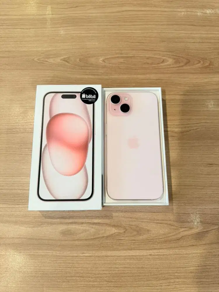 IPHONE 15 128GB RESMI BARU 2 MINGGU