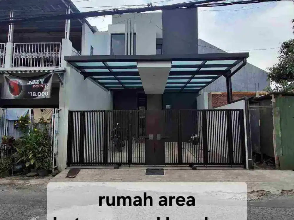 rumah cantik minimalis modern area batununggal dekat cijagra bandung harga nego