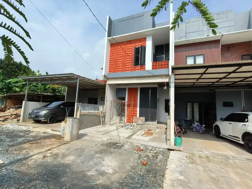 Rumah 2lt bisa kpr,dalam cluster matoa Krukut limo