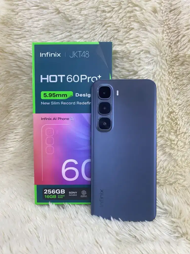 INFINIX HOT 60 Pro+ ram 8/256gb Black garansi september 2026#3com