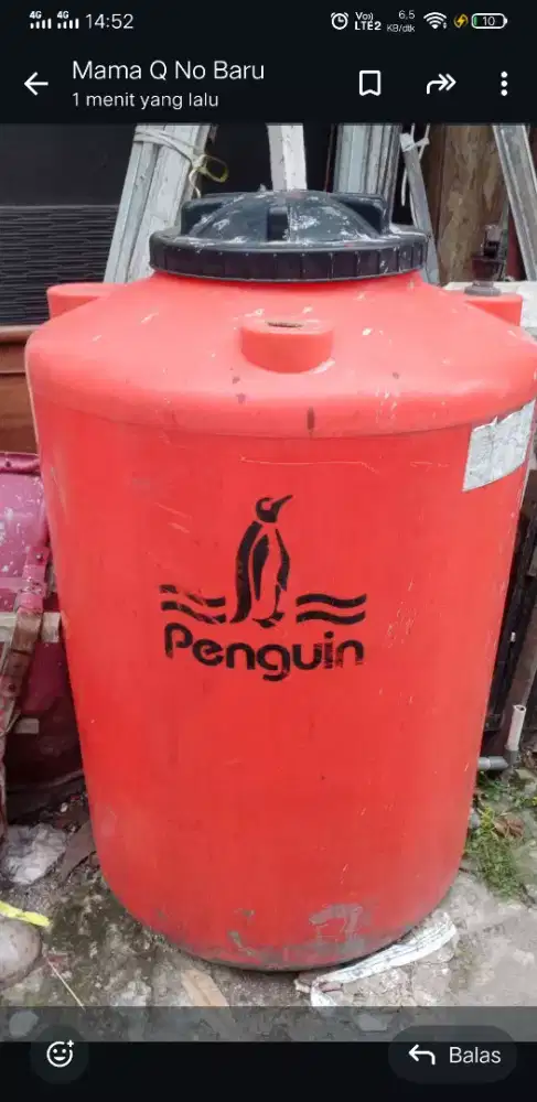 Penguin tangki air