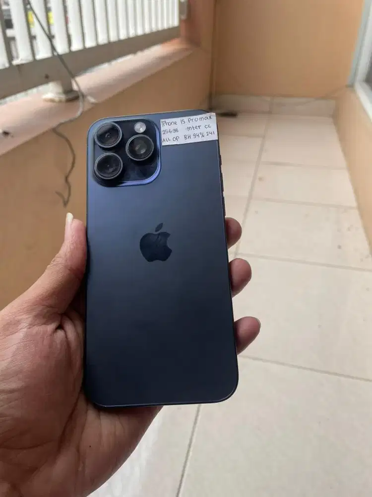 Iphone 15 pro max 256