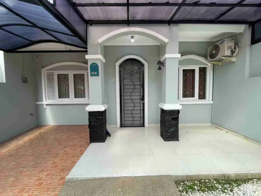 Rumah semi furnished siap huni deket tol di graha Bintaro 11260