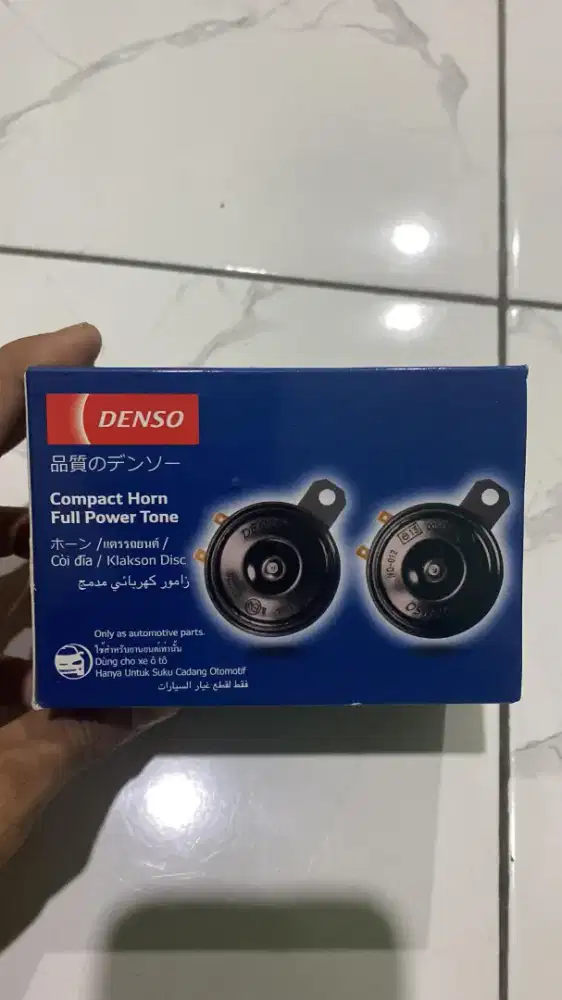 Klakson denso, stang seher,rotak, klaher roda dll