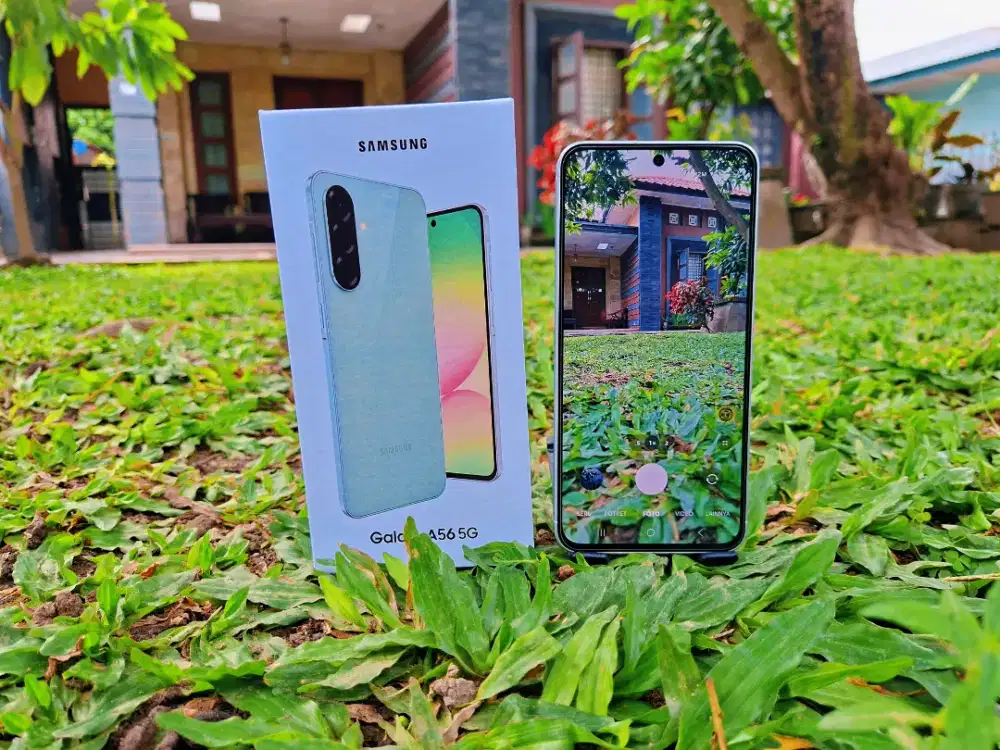 Samsung A56 5G 8/256 Olive Mulus 99% Garansi Resmi 6 bln