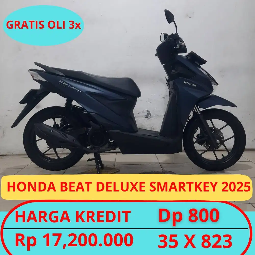 Honda Beat Deluxe Smartkey 2025 Dp Hanya 800 Ribu